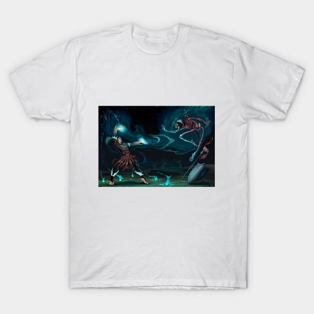 Fighting scene T-Shirt by ddraw